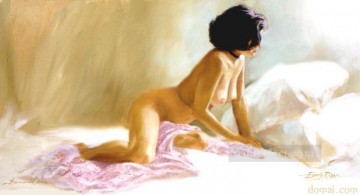 Impressionist Nude Painting - nd027eD impressionism female nude